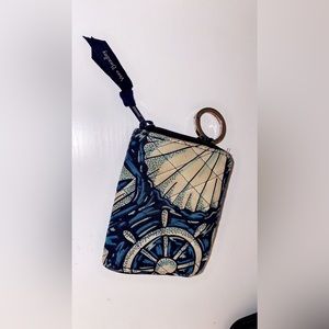Vera Bradley Ocean Anchor ID wallet